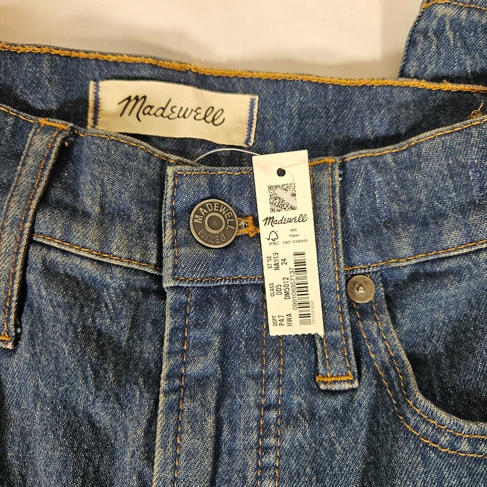 Madewell The Perfect Vintage Jean Blue Jeans Women's Size 24 - Picture 4 of 7